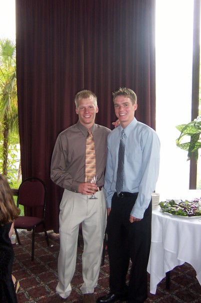 Me and My Twin Brother Aaron