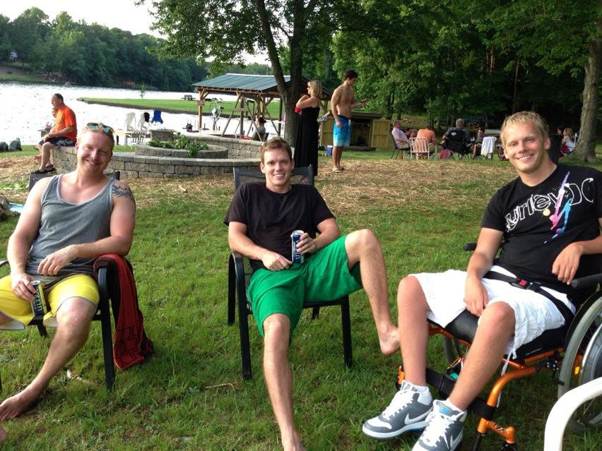 My Twin Brother Aaron, My Brother Mike, and I